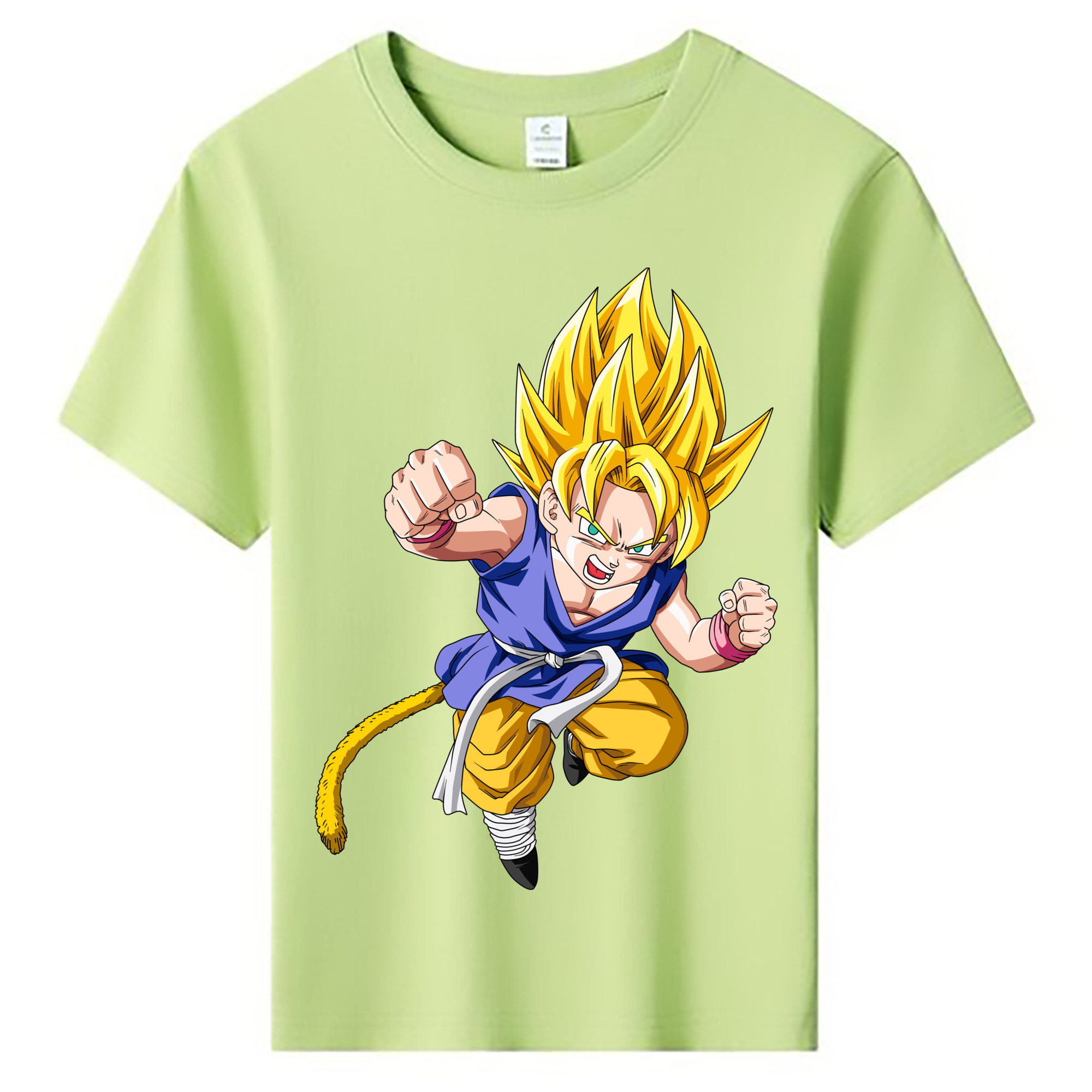 （画像用） ドラゴンボール ベジット DRAGON BALL Vegetto 綿100％キッズTシャツ（フロントプリント）